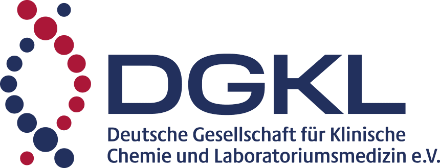 Logo der Deutschen Gesellschaft für Klinische Chemie und Laboratoriumsmedizin